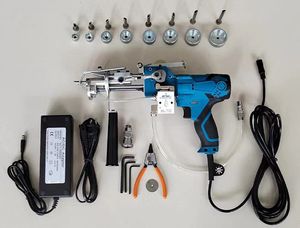 ที่มีคุณภาพสูงสีฟ้าตัดและห่วงกองอัดอากาศมือ Tufting ปืนสำหรับพรม - Product Image 5