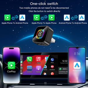 Adaptateur <span class=keywords><strong>CarPlay</strong></span> One-Tap Switch pour <span class=keywords><strong>iPhone</strong></span> et Android Auto - Product Image 2