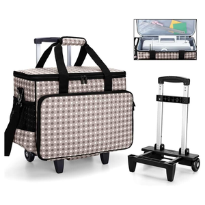 Échantillon gratuit mallette de transport pour machine à coudre avec plusieurs poches de rangement sac de rangement pour outils de couture fourre-tout - Product Image 4