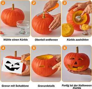 Kit d'outils de sculpture de <span class=keywords><strong>citrouille</strong></span> pour Halloween OEM outil de sculpture de <span class=keywords><strong>citrouille</strong></span> de 9 pièces couteau de sculpture de <span class=keywords><strong>citrouille</strong></span> en acier inoxydable avec gabarits de sculpture - Product Image 4