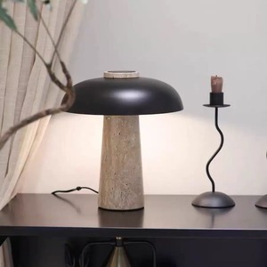 Mushroom Shape Stone <b>Night</b> <b>Light</b> Led Touch Control Rechargeable Bedroom Ambient <b>Light</b> Portable Warm White - Product Image 3