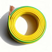 Câble électrique d'éclairage résistant au feu en PVC isolé pour la maison, câble électrique BVR pour le sol, la mise à la terre, les fils électriques solaires