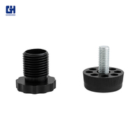 FF6207 Pieds de meuble industriels multifonctionnels réglables, structure de support de charge pour pieds de meubles