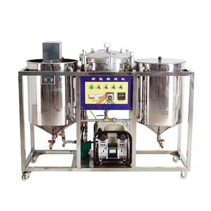 Machine de raffinage d'huile d'arachide à petite échelle usine de raffinage d'huile de canola - Product Image 1