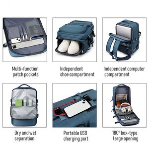 2025 New Custom Waterproof Anti-theft <b>Laptop</b> Backpack Large Capacity <b>Travel</b> Backpack School Student <b>Bag</b> with USB - Product Image 5