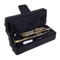 SanCarlo Trumpet STR05, Bb Brass Trumpet for Adults, Kids, Beginners, Grade Examinations and Professional Performances