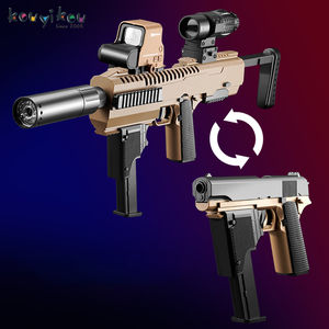 Pistola de Juguete de Plástico 2024 con Expulsión de Cartuchos, Pistola de Balas Blandas, Armas de Juguete, Pistola de Espuma, <span class=keywords><strong>Arma</strong></span> de Brinquedo, Juegos de Pistolas - Product Image 2