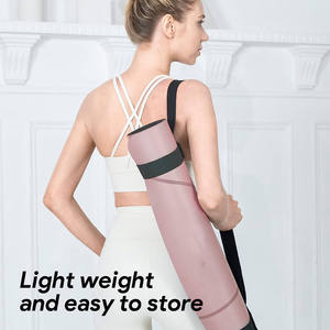 Custom Advanced 4mm Thick Eco-friendly Sports Fitness Home Workout Anti slip Tear pink <b>Large</b> Yoga <b>Mat</b> Rank - Product Image 5