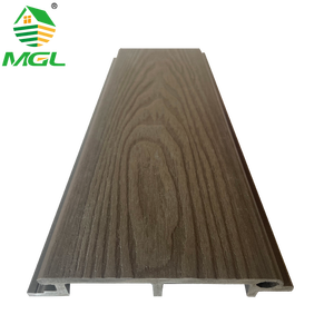 Chất lượng cao ASA 3D sóng gỗ trang trí nội thất tấm Tường thân thiện với môi tre bên ngoài ốp chống thấm nước chống cháy 3D nội thất - Product Image 3