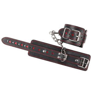 Sex Toys Manette Regolabili in Pelle per Giocattoli Sessuali per Donne e Coppie con Fibbia e Gancio per BDSM <span class=keywords><strong>Bondage</strong></span> e <span class=keywords><strong>Accessori</strong></span> Esotici - Product Image 6