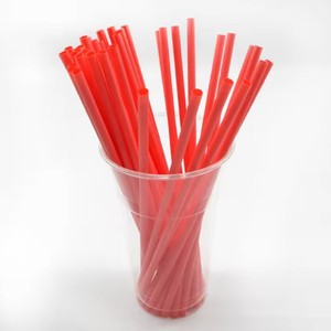 High Quality Disposable Drinking Clear Straws PLA Biodegradable Straw for Beverages Smoothie - Product Image 1