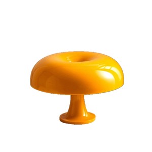 Lámpara de mesa con forma de hongo, E27, LED, 220V, control de interruptor, luz nocturna para dormitorio, sala de estar, estudio, diseño minimalista - Product Image 5