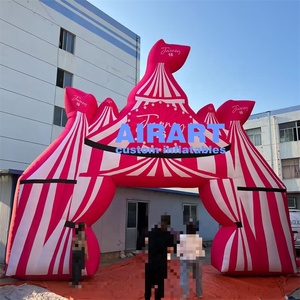 Carpas inflables personalizables de arco de circo de 7 metros de altura para artículos de decoración de eventos con logotipo personalizable - Product Image 3