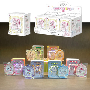 12 Scatole All'ingrosso Kabao Anime Personaggi Sanrio Sweet Sparkle Starry Box Series Onda 1 Luce Notturna Regalo per Bambini Oggetti da Collezione Blind Box - Product Image 1
