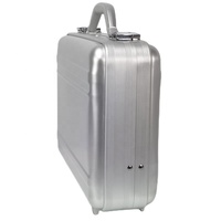 Boîte à outils en aluminium, boîte à outils de protection avec couvercle verrouillable, boîte de transport vide pour appareils photo et objectifs