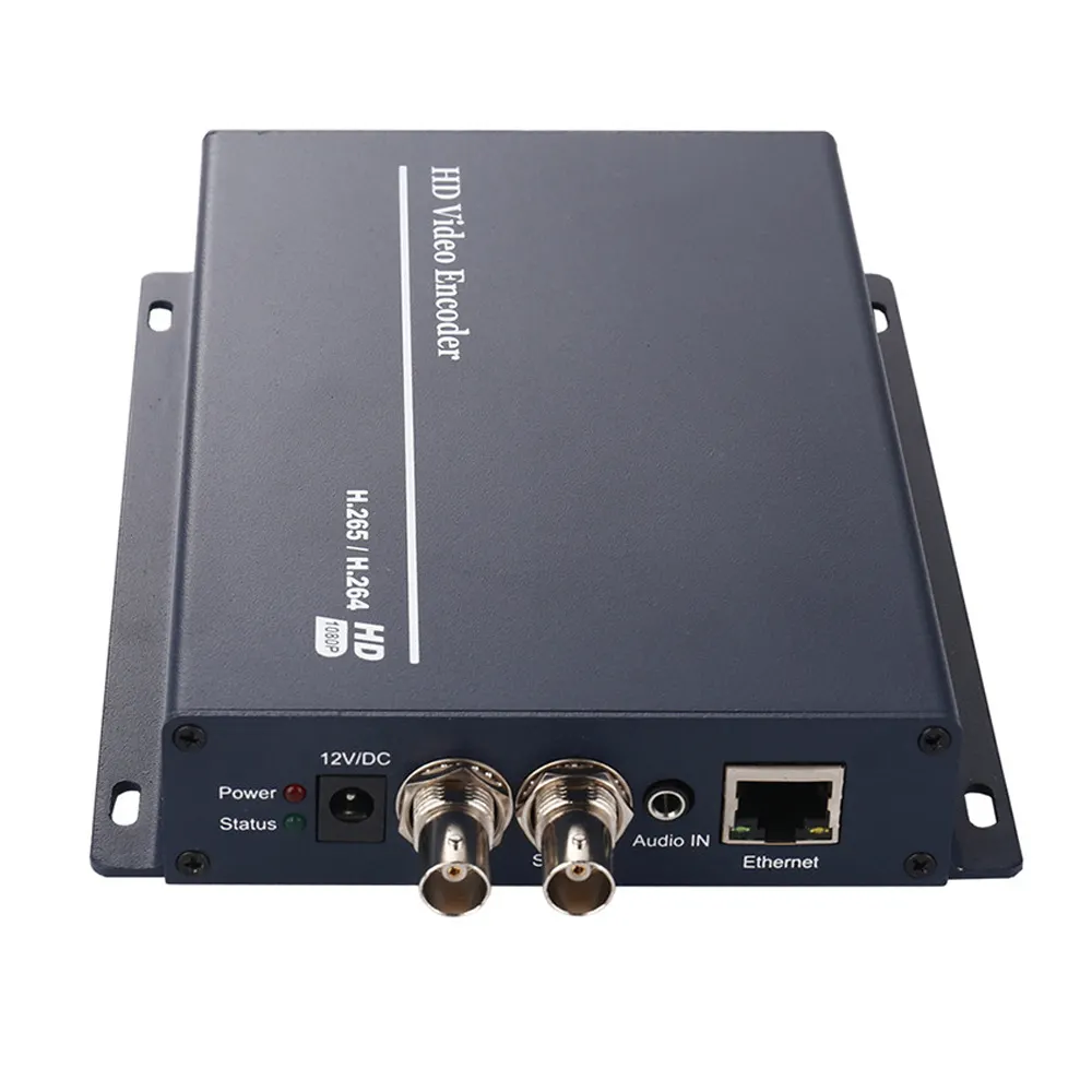 1ch 1080P Hd SDI To Ip Ethernet H.264 H.265วิดีโอ Iptv Encoder ดีราคา