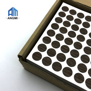 Tapa De Tornillos Adhesive Tapitas De 10mm De PVC tornillo etiqueta cubre para mesas - Product Image 3