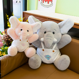 Peluches d'éléphant très populaires, bleues et roses, mignonnes, en forme de coussin, cadeaux pour enfants, jouets en peluche doux - Product Image 4