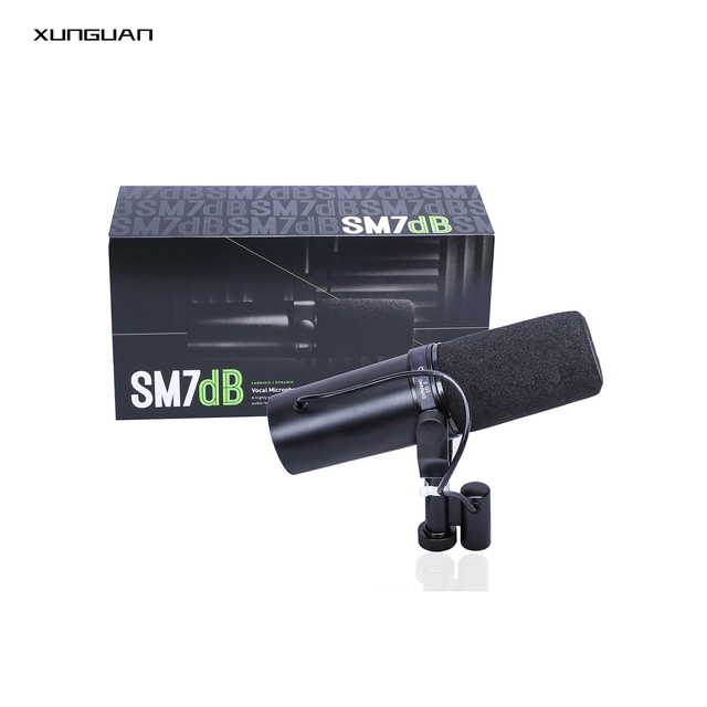 SM7dB Dynamic Vocal Wired Microphone With Built-in Preamp for Studio Recording Live Sreaming