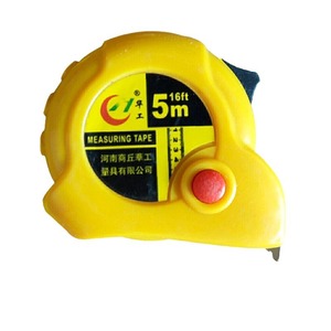 Mètre à ruban en acier inoxydable CK 5M, enroulement automatique, bouton poussoir, retour automatique, outil de mesure métrique pour la construction et le bricolage - Product Image 4