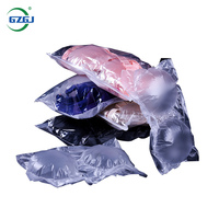 Emballage de lingerie intime transparent en HDPE, sacs à coussin d'air gonflables protecteurs pour soutien-gorge, anti-déformation