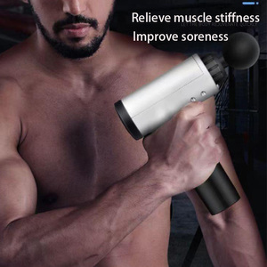 Pistola de percusión muscular de tejido profundo de mano de alta calidad profesional masajeador de Fascia portátil para masaje de cabeza - Product Image 6