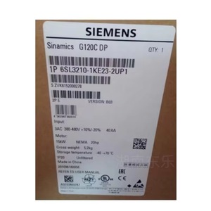 อินเวอร์เตอร์ Siemens G120C DP 15kW 380V IP20 V F ควบคุมมอเตอร์อุตสาหกรรม - Product Image 1