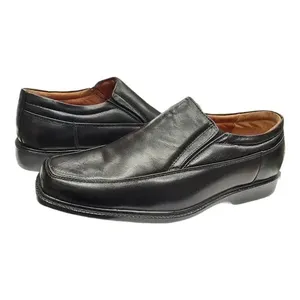 Vogatti Mocassins pour hommes en cuir synthétique à bout rond et semelle en polyuréthane, chaussures pour adultes - Product Image 1