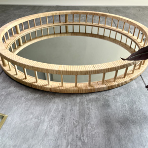<span class=keywords><strong>80</strong></span> Hot Rattan Woven <span class=keywords><strong>Espejo</strong></span> <span class=keywords><strong>redondo</strong></span> Tejido a mano Innovador Natural Bohemio Colgante <span class=keywords><strong>Redondo</strong></span> Pared <span class=keywords><strong>Espejo</strong></span> de ratán - Product Image 4
