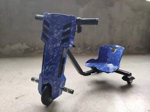 Modèle à pédale amélioré 360 tricycle électrique à dérive Scooter électrique à 3 roues pour enfants avec lumière LED réglable - Product Image 5