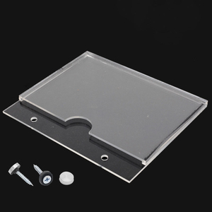 Прозрачный экологичный акриловый держатель для карт на заказ: для офисных визиток, ключей от отелей, медицинских карт, розничной торговли - Product Image 4