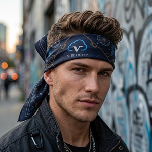 <span class=keywords><strong>Bandana</strong></span> en polyester à impression personnalisée, foulard carré tendance quatre saisons, écharpe décorative en soie - Product Image 2