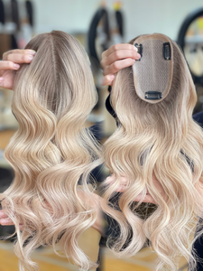 Extensiones de Cabello Humano Europeo Virgen de 3x5 Pulgadas, Hechas a Mano, Base de Seda, Cierre de 16 Pulgadas, Liso, 130% de Densidad, 3 Clips, para Cabello Fino SHY - Product Image 6