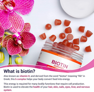 2026 ओम सबसे ज्यादा बिकने वाले शाकाहारी बाल विटामिन प्रोबायोटिक बायोटिन त्वचा देखभाल बालों की वृद्धि विटामिन नाखून - Product Image 4