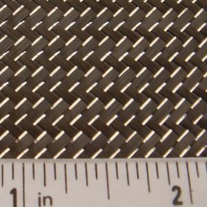 Tissu en fibre de carbone tissé sergé 3K à fil argenté, brillant, 210 g/m², pour l'industrie des composants automobiles - Product Image 1