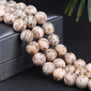 Nouveauté - Perles rondes en pierre naturelle <span class=keywords><strong>de</strong></span> 4 à 12 mm, accessoires <span class=keywords><strong>de</strong></span> bijoux DIY, toutes tailles disponibles, plus <span class=keywords><strong>de</strong></span> 50 types <span class=keywords><strong>de</strong></span> matériaux - Product Image 1