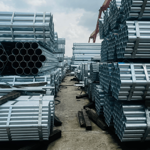 All'ingrosso EN 10255 tubo d'acciaio zincato GI tubo 1/2 3/4 1''2' pollici zincato ferro acciaio rotondo tubo Galva per scherma/impianto idraulico - Product Image 6