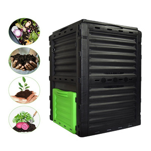 Poubelle de composteur de jardin extérieur facile à assembler composteur de jardin en plastique durable directement de l'usine bon marché - Product Image 1