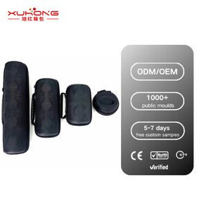 Estuche de Viaje de Lujo para Relojes EVA Premium con Recordatorio de Hora de Comida y Múltiples Compartimentos para Tres Tarjetas, Negro - Product Image 1