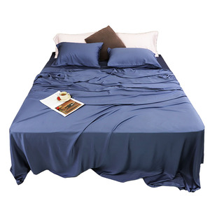 Wholesale Luxury 100% <strong>Bamboo</strong> Fiber Bedding Set 300TC Cooling Sateen OEKO-TEX Certified Organic Lyocell Custom OEM/ODM - Product Image 6