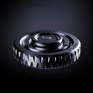 Spinner de doigt en métal EDC, jouet de décompression à cliquet pour soulager le stress, rotateur manuel pour l'autisme - Product Image 5