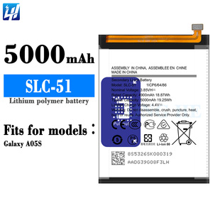 Batteries lithium-ion lithium polymère SLC-<span class=keywords><strong>51</strong></span> 4.4V 5000mAh pour <span class=keywords><strong>batterie</strong></span> de téléphone portable <span class=keywords><strong>Samsung</strong></span> Galaxy A05S - Product Image 3