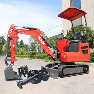 Bestselling Products Hydraulic Mini Digger Excavator Excavation <b>Machine</b> Earth-moving Machinery Farm Sdjk with Attachments - Product Image 1