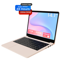 Ordinateur portable neuf 14,1 pouces Intel N95 Quad-Core 1,7 GHz 1 To SSD Écran FHD 1080P IPS Clavier anglais DDR4-8 Go Vente en gros usine pour la maison