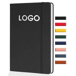 Cuaderno de Tapa Dura A5/A6 con Logotipo Personalizado, Colores Surtidos, 3.7in X 5.5in, 160 Páginas, Papel de 80g, Cuaderno de Trabajo - Product Image 1
