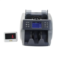 Compteur de billets intelligent 2 CIS multi-devises XD-770 avec détecteur de fausse monnaie et capteur d'image