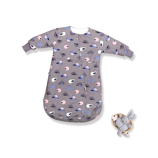 Заводская цена 100% хлопок унисекс новорожденный пеленать зима теплая маленькая птица Дети сна мешок Детские спальные мешки для детей