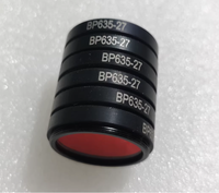 Factory Custom Optical Glass Infrared Filter 635nm Narrow Bandpass Filter Visual Imaging Filter