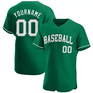 Maillot de baseball streetwear hip-hop brodé personnalisé pour hommes et femmes - Product Image 5