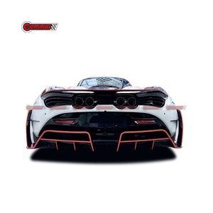 Kit carrosserie style MSY en fibre de carbone pour McLaren 720S : pare-chocs avant, jupes latérales, capot arrière, ailes, pare-chocs arrière, pièces de voiture - Product Image 3